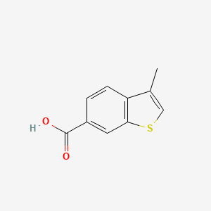 3-methyl-1-benzothiophene-6-carboxylic acid