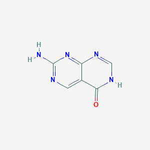 molecular formula C6H5N5O B6602723 7-amino-3H,4H-pyrimido[4,5-d][1,3]diazin-4-one CAS No. 67678-79-9
