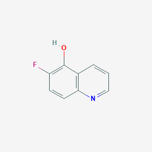 molecular formula C9H6FNO B6602751 6-fluoroquinolin-5-ol CAS No. 1261809-05-5