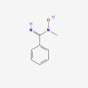 N'-methyl-N'-oxobenzenecarboximidamide