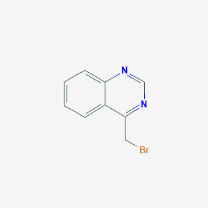 molecular formula C9H7BrN2 B6602795 4-(bromomethyl)quinazoline CAS No. 112762-98-8