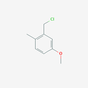 molecular formula C9H11ClO B6602818 2-(chloromethyl)-4-methoxy-1-methylbenzene CAS No. 90416-25-4