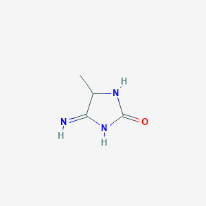 molecular formula C4H7N3O B6602826 4-amino-5-methyl-2,5-dihydro-1H-imidazol-2-one CAS No. 1540948-57-9