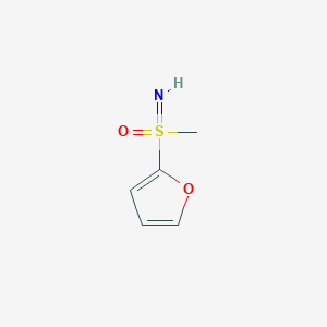 molecular formula C5H7NO2S B6603060 (furan-2-yl)(imino)methyl-lambda6-sulfanone CAS No. 2230808-46-3