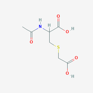 molecular formula C7H11NO5S B6603222 3-[(carboxymethyl)sulfanyl]-2-acetamidopropanoic acid CAS No. 26924-28-7