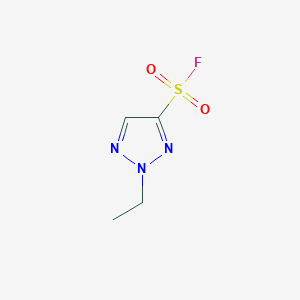 molecular formula C4H6FN3O2S B6603262 2-ethyl-2H-1,2,3-triazole-4-sulfonyl fluoride CAS No. 2305251-52-7