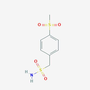 molecular formula C8H11NO4S2 B6603445 (4-methanesulfonylphenyl)methanesulfonamide CAS No. 2228935-40-6