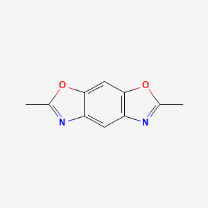 molecular formula C10H8N2O2 B6603530 2,7-Dimethylbenzo-(1,2-d,5,4-d)bisoxazole CAS No. 53816-93-6