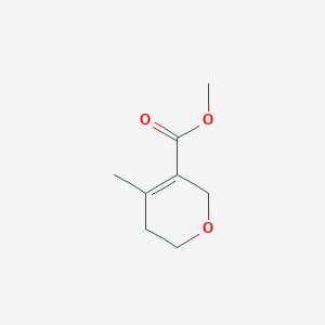 molecular formula C8H12O3 B6603591 methyl 4-methyl-5,6-dihydro-2H-pyran-3-carboxylate CAS No. 2866307-64-2