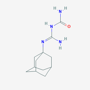 molecular formula C12H20N4O B6603610 [N'-(adamantan-1-yl)carbamimidoyl]urea CAS No. 2253644-39-0