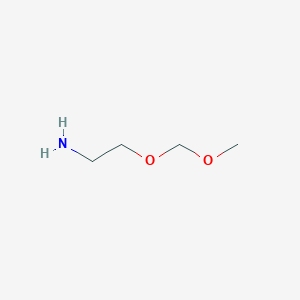 molecular formula C4H11NO2 B6603716 (2-aminoethoxy)(methoxy)methane CAS No. 74264-63-4