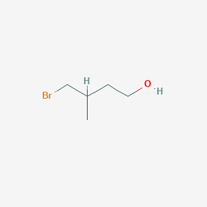 molecular formula C5H11BrO B6603744 4-bromo-3-methylbutan-1-ol CAS No. 89211-44-9