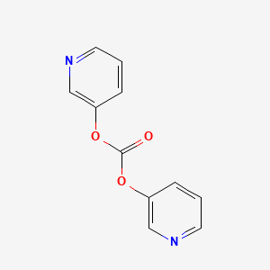 molecular formula C11H8N2O3 B6603815 bis(pyridin-3-yl) carbonate CAS No. 143806-99-9