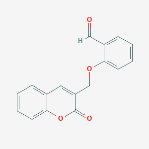 2-[(2-Oxo-2H-1-benzopyran-3-yl)methoxy]benzaldehyde