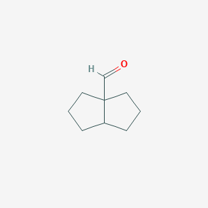 (3ar,6ar)-octahydropentalene-3a-carbaldehyde