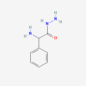 molecular formula C8H11N3O B6603873 2-amino-2-phenylacetohydrazide CAS No. 1127116-36-2