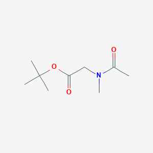 tert-butyl 2-(N-methylacetamido)acetate
