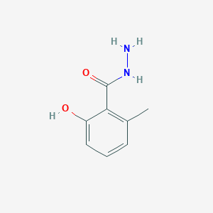 molecular formula C8H10N2O2 B6603940 2-hydroxy-6-methylbenzohydrazide CAS No. 20247-82-9