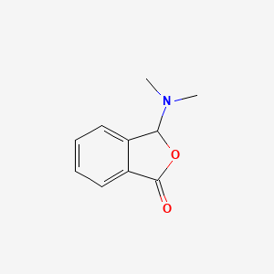 molecular formula C10H11NO2 B6604007 3-(dimethylamino)-1,3-dihydro-2-benzofuran-1-one CAS No. 90922-11-5