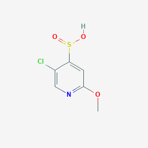 5-chloro-2-methoxypyridine-4-sulfinic acid