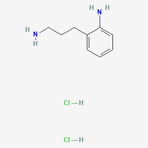 molecular formula C9H16Cl2N2 B6604221 2-(3-aminopropyl)aniline dihydrochloride CAS No. 72447-61-1