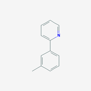 molecular formula C12H11N B066043 2-(3-Methylphenyl)pyridine CAS No. 182925-44-6