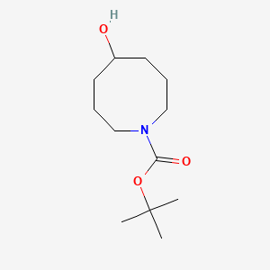 molecular formula C12H23NO3 B6604328 tert-butyl 5-hydroxyazocane-1-carboxylate CAS No. 2117725-20-7