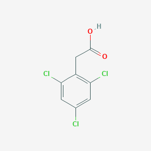 molecular formula C8H5Cl3O2 B6604363 2-(2,4,6-Trichlorophenyl)acetic acid CAS No. 69178-44-5