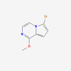 6-bromo-1-methoxypyrrolo[1,2-a]pyrazine