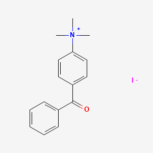 molecular formula C16H18INO B6604474 4-Benzoyl-N,N,N-trimethylanilinium iodide CAS No. 31688-74-1