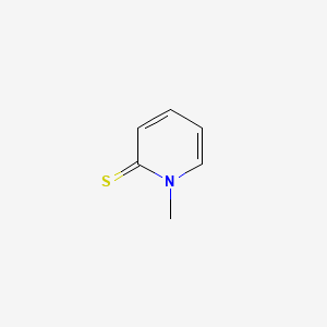 molecular formula C6H7NS B6604547 N-Methyl-2-pyridinethione CAS No. 6887-59-8