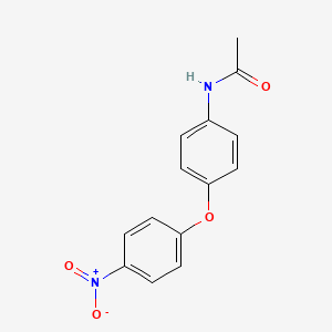 molecular formula C14H12N2O4 B6604688 N-[4-(4-nitrophenoxy)phenyl]acetamide CAS No. 2687-40-3