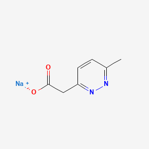 sodium 2-(6-methylpyridazin-3-yl)acetate