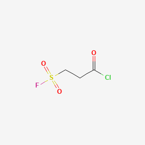 molecular formula C3H4ClFO3S B6604815 3-sulfopropanoyl chloride CAS No. 2138252-72-7