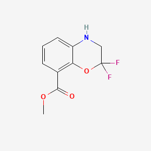 methyl2,2-difluoro-3,4-dihydro-2H-1,4-benzoxazine-8-carboxylate