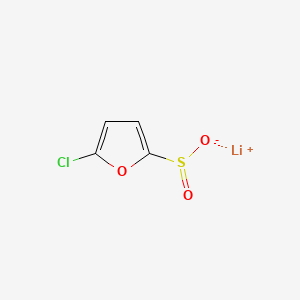 lithium(1+) ion 5-chlorofuran-2-sulfinate