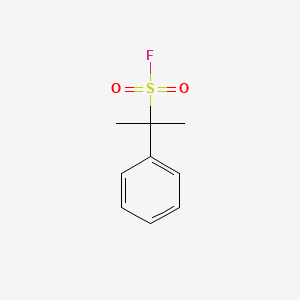 molecular formula C9H11FO2S B6605221 2-phenylpropane-2-sulfonyl fluoride CAS No. 2229223-43-0