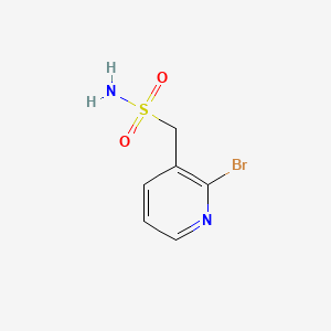 molecular formula C6H7BrN2O2S B6605482 (2-bromopyridin-3-yl)methanesulfonamide CAS No. 2228499-70-3