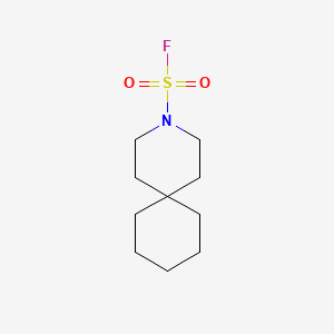 molecular formula C10H18FNO2S B6605703 3-azaspiro[5.5]undecane-3-sulfonyl fluoride CAS No. 2287272-29-9