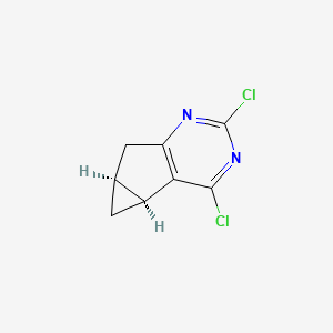 molecular formula C8H6Cl2N2 B6605777 rac-(2R,4R)-8,10-dichloro-7,9-diazatricyclo[4.4.0.0,2,4]deca-1(6),7,9-triene, cis CAS No. 2490314-52-6