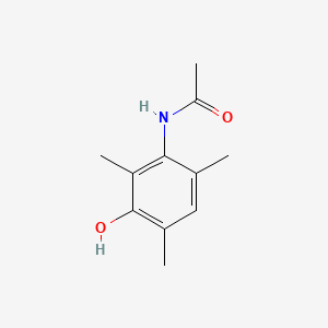 molecular formula C11H15NO2 B6605808 N-(3-hydroxy-2,4,6-trimethylphenyl)acetamide CAS No. 2413884-23-6