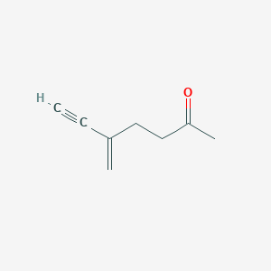 molecular formula C8H10O B066059 5-Ethynyl-5-hexen-2-one CAS No. 176541-67-6