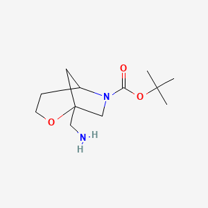 tert-butyl 1-(aminomethyl)-2-oxa-6-azabicyclo[3.2.1]octane-6-carboxylate