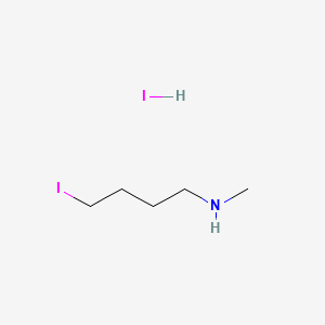 molecular formula C5H13I2N B6606293 (4-iodobutyl)(methyl)aminehydroiodide CAS No. 2825008-57-7