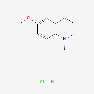 6-methoxy-1-methyl-1,2,3,4-tetrahydroquinoline hydrochloride