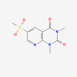 6-methanesulfonyl-1,3-dimethyl-1H,2H,3H,4H-pyrido[2,3-d]pyrimidine-2,4-dione