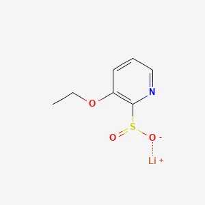 molecular formula C7H8LiNO3S B6606601 lithium(1+) ion 3-ethoxypyridine-2-sulfinate CAS No. 2219373-74-5