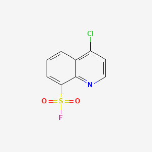 4-chloroquinoline-8-sulfonyl fluoride