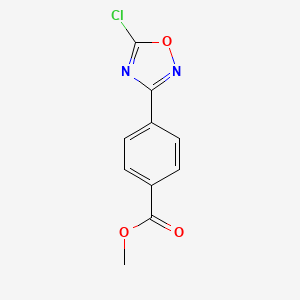 methyl4-(5-chloro-1,2,4-oxadiazol-3-yl)benzoate