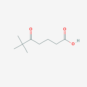 B066068 6,6-Dimethyl-5-oxoheptanoic acid CAS No. 171557-83-8